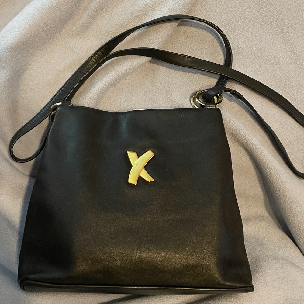 Paloma Picasso Black Shoulder Bag